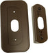 Wall Plate with 30 Degree Angle Mount for Nest Hello Video Door Bell - Coffee...