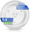Microwave Plate Replacement 11.5” WB49X10224 Compatible with GE Microwave Glass Plate - Exactly Replaces Rotating Glass Turntable Tray - Oven Spin...