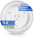 Microwave Plate Replacement 11.5” WB49X10224 Compatible with GE Microwave Glass Plate - Exactly Replaces Rotating Glass Turntable Tray - Oven Spin...