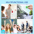 Magnetic Whiteboard Eraser, 8 Pcs Mini Dry Eraser with Thick Felt Pad Dry Erase Eraser for White Board Chalkboard Eraser for Kids Colorful Dry Wip...