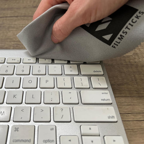 Microfibre Cleaning Cloth for Wiping Clean Acrylic Clapperboards, Camera Lenses and Glasses...