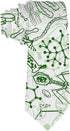 Men's Classic Woven Business Tie Silk Necktie Biology Drawings Subject Neck Ties...