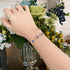 4 Pack Evil Eye Bracelets Pack for Women 14K Gold Plated Blue Evil Eye String Protection Bracelet Aesthetic Jewelry...