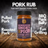 Smoky Pig BBQ Pork Rub - 100% Natural BBQ Seasoning - Perfect Blend Of Spices For Smoky BBQ And Grill Pork Dishes - Large Jar (220g)...
