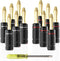 Banana Plugs 6 Pairs / 12 pcs, Dual Closed Screw 24K Gold Plated Banana Connectors for Speaker Wire, Wall Plate, Home Theater, Audio/Video Receive...