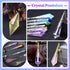 LET'S RESIN Resin Molds 18Pcs Pendulum Crystal Silicone Molds,Multi-Facet UV Resin Jewelry Molds for Quartz Crystals Pendants, Necklace...