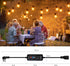 Outdoor Timer for Lights with Dusk to Dawn,3-Prong Outlets Power Switch Waterproof with Timer, 10A Heavy Duty Electrical Plug for Christmas String...
