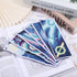 ORIGACH 6 Set Cross Stitch Bookmark Kit for Beginner Starry Sky Pattern DIY Stamped Embroidery Bookmark Kit with 20 Colors Embroidery Floss Instru...