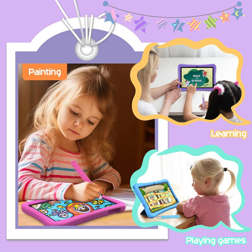 Kid-Friendly Stylus Pens for Touch Screens, Tablet Stylus Pen Universal Touch Screen Capacitive Stylus Compatible with Plimpad Kids Series Kindle ...