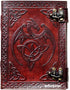 MONTEXOO Leather Dragon Journal - dungeons and dragons Journals Diary Notebook Sketchbook Shadows for Men women 6 x 8 inch with 220 pages unlined ...