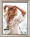 Malden International Designs Classic Wood Picture Frame, 8x10, Silver...