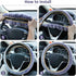 Fluffy Steering Wheel Cover for Women Girls Ladies, Accmor 15 inch Winter Warm Fuzzy Vehicle Wheel Protector, Fashion Fur Car Wheel Cover & Handbr...