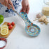 Handmade Spoon Rest, Ceramic Spoon Rest for Stove Top, 10" Spoon Rest for Kitchen Counter, Dishwasher Safe Spoon Holder for Stove, Housewarming Gi...