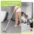 Grout Brush with Long Handle, Grout Cleaner for Tile Floors, Shower Tile Floor Scrubber for Cleaning Baseboard Bathroom...