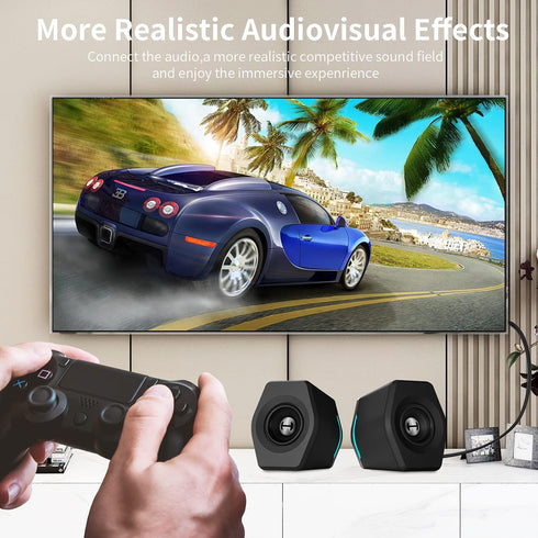 3.5mm to RCA Cable 10ft 3.5mm TRS Male to 2RCA Male Stereo Y Splitter RCA Cord Compatible with Echo Dot, Smartphone, MP3, Tablet, Stereo Receiver,...