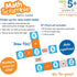 Learning Resources Math Scramble Game,Educational Games for Kids, Math Games for Kids, Early Math Skills, Addition and Subtraction Games, 87 piece...