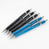 Pentel Sharp Mechanical Pencil (0.7mm), Black & Blue Barrel, 5 pack (P2057BP5AC)...