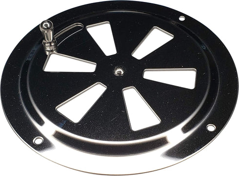 4" BBQ Smoker Air Vent (Stainless Steel) - Pinwheel Grill Damper For Increased Airflow...