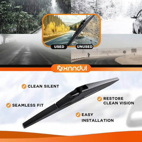 14" Rear Wiper Blade Back Windshield Wiper Blade Replacement for Subaru Forester 23-06/Ascent 23-19/Impreza 07-04/Legacy 19-05/Outback 19-05/Tribe...