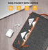 KIZUNA Laptop Tablet Sleeve Case 10 Inch Water-Resistant Computer Hand Bag for 9.7"- 11" iPad Pro/10.2 iPad/10.9 iPad/10.5" Samsung Galaxy Tab/10....