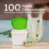 ANECO Compostable Food Waste Bags 3 Gallon With Handles (30 Count), Extra Strong Compost Bags for Kitchen Countertop Bin - BPI & OK Compost HOME C...