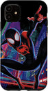 iPhone 11 Marvel Spider-Man Into the Spider-Verse Miles Morales City Case...