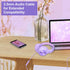 SIMOLIO Wired Headphones for Kids, Girls School Headphone with Microphone & Safe Volume Limiter & Shareport, Foldable Adjustable Over Ear Headsets...