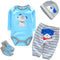 Reborn Baby Dolls Boy Clothes for 17-22 Inch 4 pcs Sets Fit 17-22" Newborn Baby Dolls Clothes...