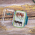 SF Small Waterproof Fly Box Double Sided Floating Fly Fishing Case Storage For Nymph Wet Dry Fly Flies Streamer Foam...