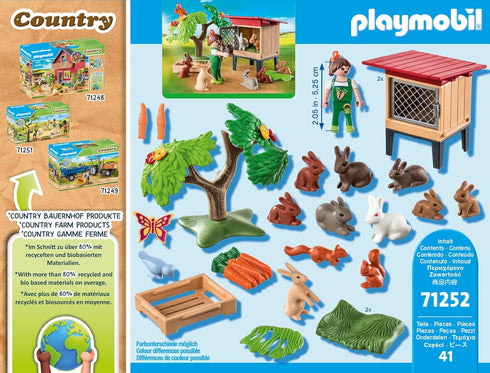 Playmobil Rabbit Hutch...
