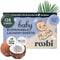 Roobi Unscented Baby Laundry Detergent Sheets. Specially Formulated for Sensitive Skin. Sustainable Laundry Sheets for Newborns, Infants, Toddlers...