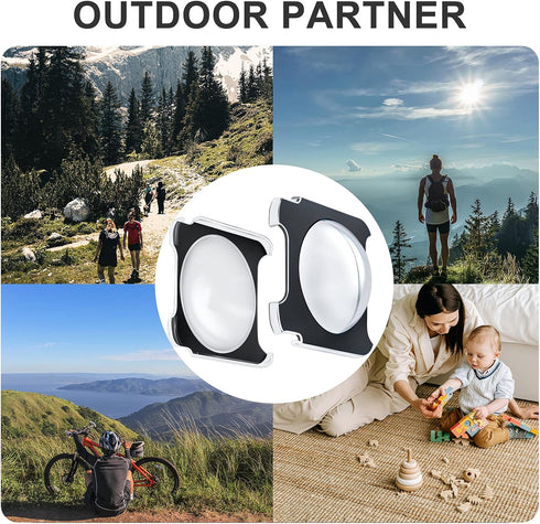 Lens Guards for Insta360 ONE RS/ONE R Accessories Case Sticky...