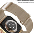 Geoumy Metal Magnetic Bands Compatible for Apple Watch 38mm with Case, Stainless Steel Milanese Mesh Loop Replacement Strap Compatible with iWatch...