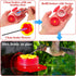 Hummingbird Hand Feeder Set 3 Packs Handheld Hummingbird Feeders Adjustable Wrist Hummingbird Hand Feeders Suction Cup with Perches Hummingbird Ri...