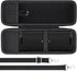 co2CREA Hard Case Replacement for Sony ULT Field 1 Wireless Ultra Portable Bluetooth Compact Speaker (Black Case)...