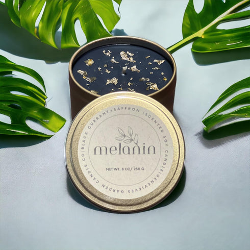 Genevieve's Garden Candle Co. | Luxury Scented Natural Soy Candle | Made With Soy Wax & Essential Oils | 8 Oz Tin Vessel | Highly Fragrant & Long ...