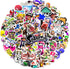 Splatoon Game Stickers for Kids and Teen, Cool Cartoon Game Splatoon Stickers for Water Bottle, Skateboard, Phone, Laptop, Bicycle, Travel Case, C...