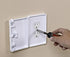 Baby Toddler Pet Resistant Electrical Safety Cover Guard for Home and Business, Made in USA, Traditional Outlet (1 Count, White)...