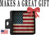 Rogue River Tactical USA American Flag Trailer Hitch Cover Plug US Patriotic Vintage Pledge of Allegiance...