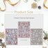 Christmas 5D Nail Art Stickers Self-Adhesive Embossed Snowflake Nail Decals Red Christmas Balls Nail Stickers Xmas Jingle Bells Nail Art Supplies ...