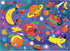 Mudpuppy Cosmic Fruits Scratch and Sniff Puzzle from Mudpuppy - 60 Piece Jigsaw Puzzle with 6 Shaped Pieces, Features Colorful Illustrations, 3 Ou...