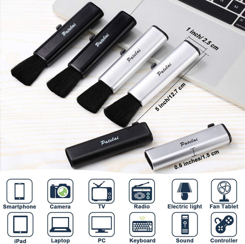 6 Pieces Portable Laptop Cleaning Brush Electronic Cleaning Brush Swipe Computer Brush for Laptops Keyboard Mobile Phones Cameras Digital Products...