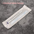 10pcs Tattoo Marker Pen, Surgical Microblading Marker Pen with Paper Ruler, Waterproof Disposable Tattoo Marker for Skin, Eyebrow, 0.5mm Head, Blu...
