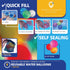 Quick Fill Reusable Water Balloons Self Sealing, Latex-Free Silicone Water Splash Ball, Water Bomb for Kids Teens | Outdoor Activities Water Games...