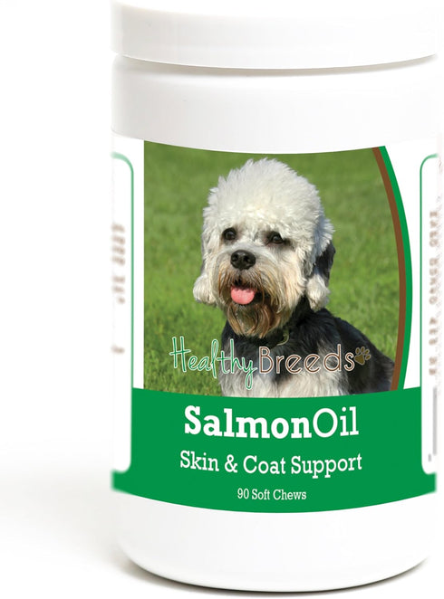 Healthy Breeds Dandie Dinmont Terrier Salmon Oil Soft Chews 90 Count...