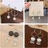 160PCS Earrings Beading Hoop Earring Finding Round Circle Earring Beading Hoop Earrings Pendant Round Beading Hoop for Jewelry Making DIY Crafts A...