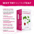 Nutra Tea - Raspberry Leaf & Peppermint Tea - Raspberry Leaf Tea For Pregnancy & Expectant Mothers - 40 Tea Bags - Herbal Tea - (2 Pack)...