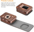 Fintie Carrying Case for Fujifilm Instax Mini LiPlay Hybrid Instant Camera - Premium Vegan Leather Portable Bag Cover with Removable Strap, Brown...