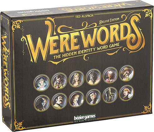 Werewords Deluxe, Werewords Board Game, Fun Board Game for Families, Werewords Card Game, Great Game for Kids & Families, Party Game for Kids & Fa...