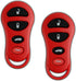 2X KeylessOption Key Fob Replacement for 2001 2002 2003 2004 2005 2006 Chrysler 300 Sebring Dodge Viper Interpid Stratus Jeep Liberty Remote, 4-Bu...